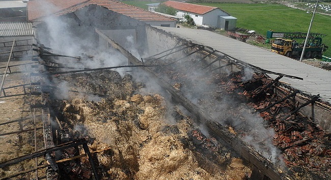 800 ADET SAMAN BALYASI YANDI