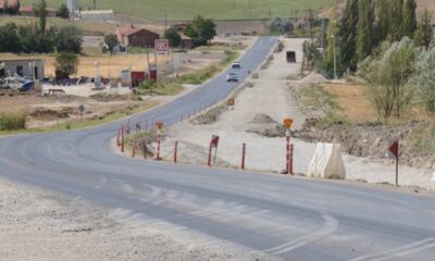ORTAKÖY YOLUNUN YAPIMINA BAŞLANIYOR