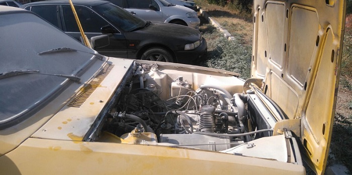 OTOMOBİL YANMAKTAN KURTARILDI