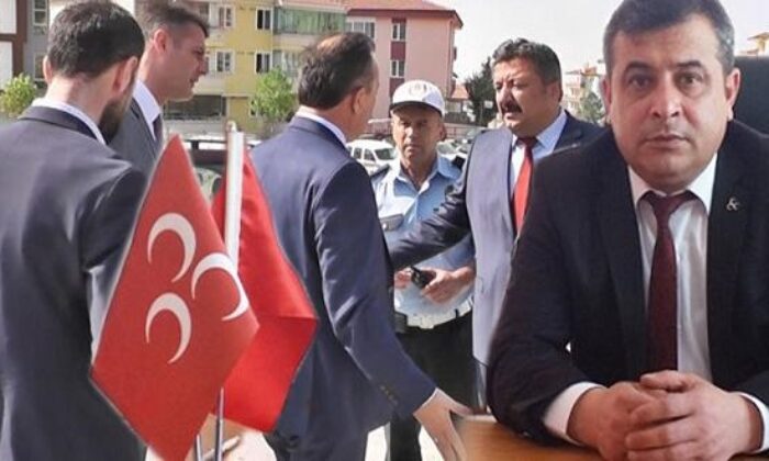 VEKİL ÖNÜNE GELENE FIRÇA ATIYOR!