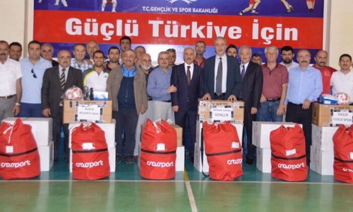 AMATÖR KULÜPLERE MALZEME DESTEĞİ