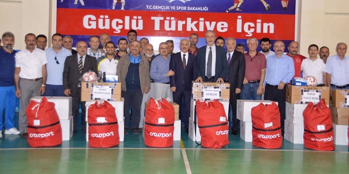 AMATÖR KULÜPLERE MALZEME DESTEĞİ