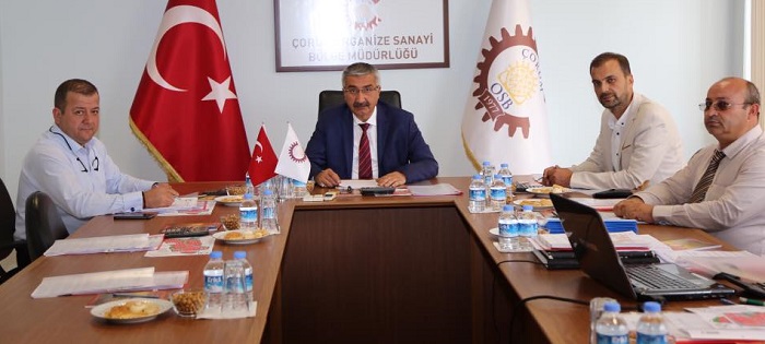 OSB YÖNETİMİ TOPLANDI