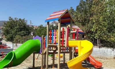 ÇOCUKLAR İÇİN YENİ OYUN PARKI