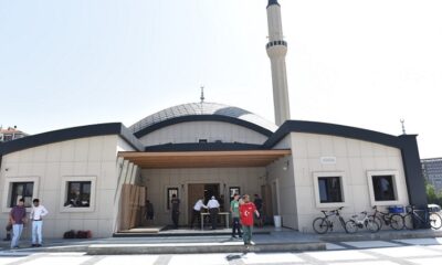 İSMET ÇENESİZ CAMİİ İBADETE AÇILDI