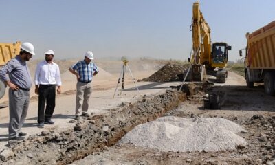 KANALİZASYON ÇALIŞMALARI DEVAM EDİYOR