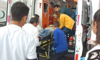 MOTOSİKLET SÜRÜCÜSÜ AĞIR YARALANDI