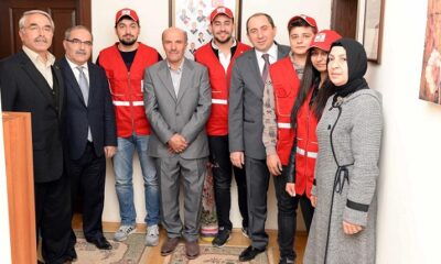 REKTÖR ALKAN’DAN KIZILAY’A ZİYARET