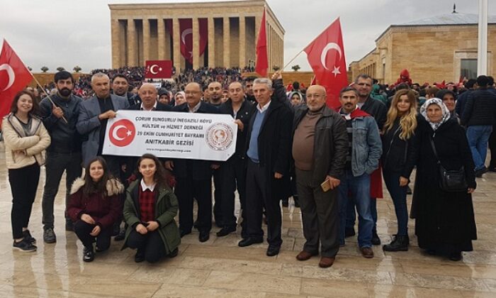 ANITKABİR’İ ZİYARET ETTİLER