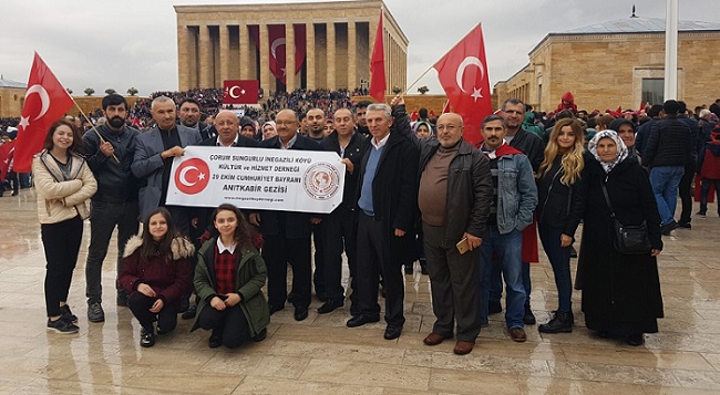 ANITKABİR’İ ZİYARET ETTİLER