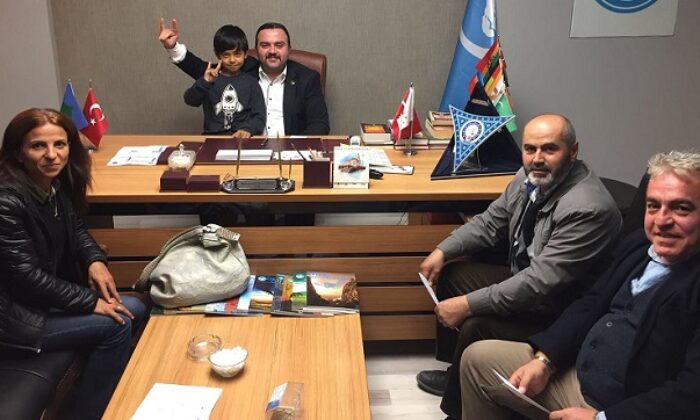 ŞEHİT AİLELERİNDEN ÜLKÜ OCAKLARINA ZİYARET