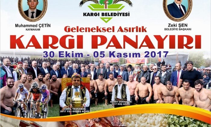KARGI PANAYIRI 30 EKİM’DE BAŞLIYOR