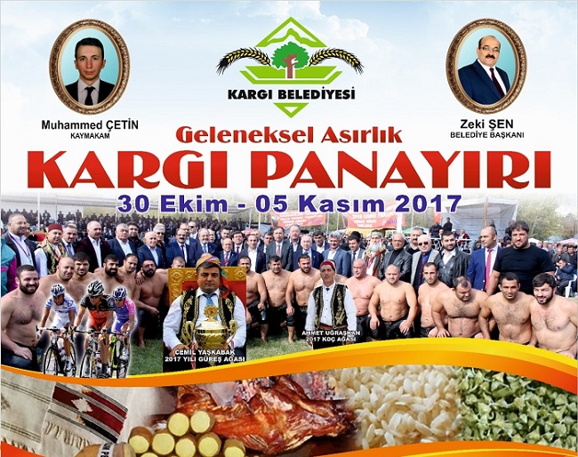 KARGI PANAYIRI 30 EKİM’DE BAŞLIYOR