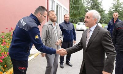 İTFAİYECİLİK HAFTASINI KUTLADI