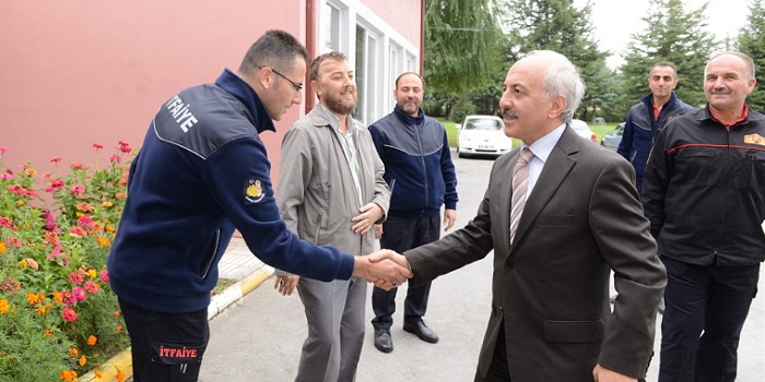 İTFAİYECİLİK HAFTASINI KUTLADI