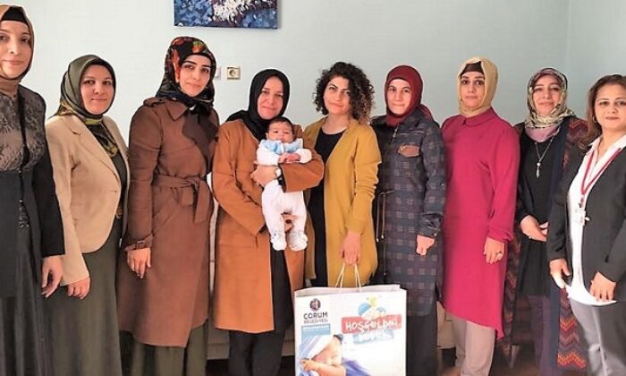 KÜLCÜ’DEN HOŞGELDİN BEBEK ZİYARETİ