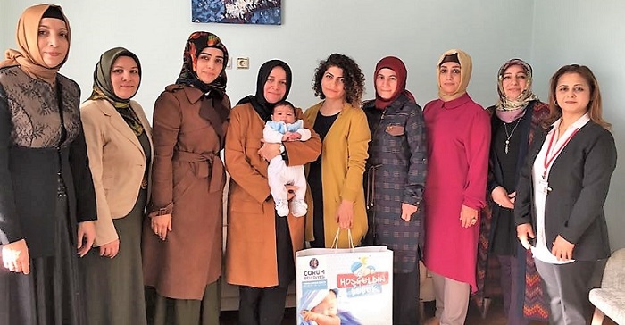 KÜLCÜ’DEN HOŞGELDİN BEBEK ZİYARETİ