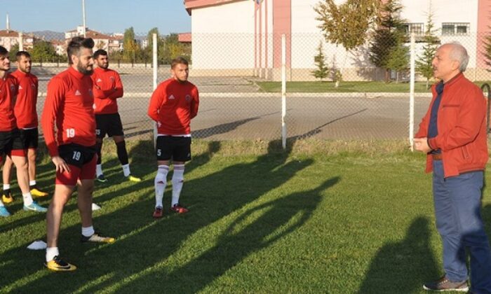 BAŞKAN TAKIMA BAŞARI DİLEDİ