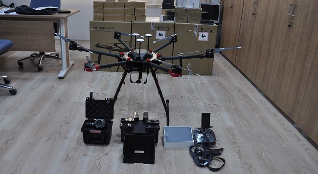 EMNİYET MÜDÜRLÜĞÜ 3 DRONE ALDI