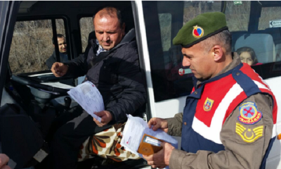 JANDARMA’DAN 14 SÜRÜCÜYE CEZA
