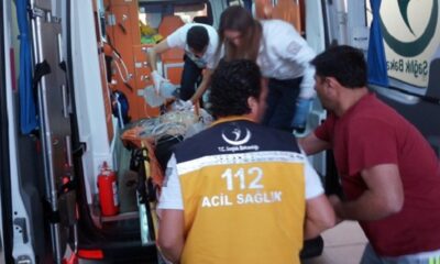 BALTAYLA KENDİNİ YARALADI