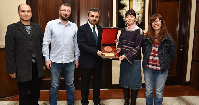 BAŞKAN KÜLCÜ’YE TEŞEKKÜR ETTİLER