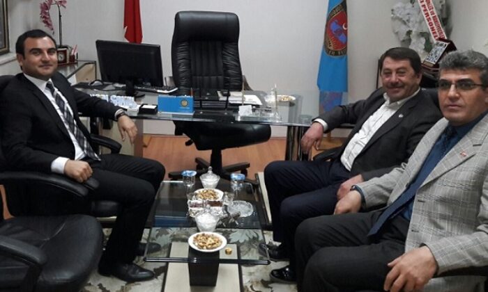 KAYMAKAMDAN TAHSİN ŞAHİN’E ZİYARET