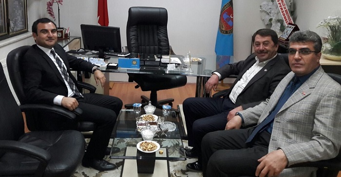 KAYMAKAMDAN TAHSİN ŞAHİN’E ZİYARET