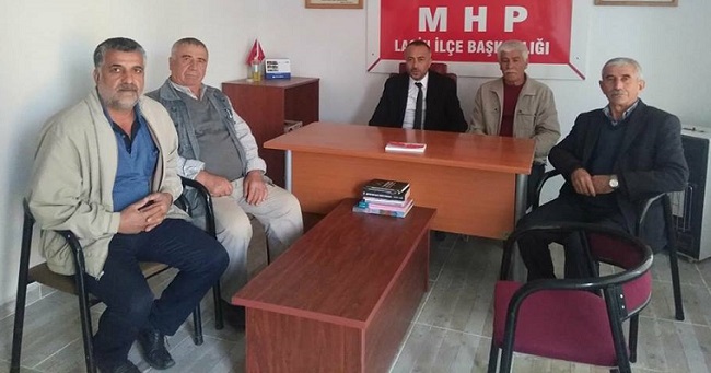 LAÇİN TEŞKİLATINI ZİYARET ETTİ