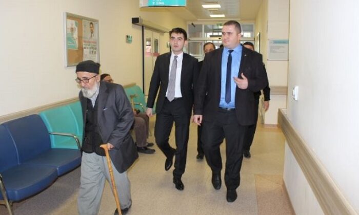 KAYMAKAM HASTANEYİ ZİYARET ETTİ