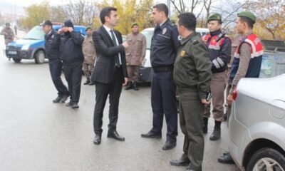 KAYMAKAM TRAFİK DENETLEMELERİNE KATILDI