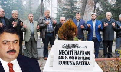 ESKİ BAŞKAN MEZARI BAŞINDA ANILDI