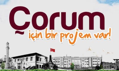 ÇORUM İÇİN BİR PROJEM VAR
