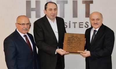 REKTÖR ALKAN’A BAŞARI DİLEDİLER