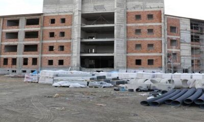 LİSE İNŞAATI HIZLA DEVAM EDİYOR