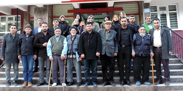 KALE TEŞKİLATINDAN HUZUR EVİNE ZİYARET