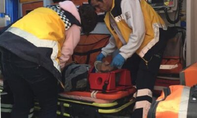 ODUN TAŞIRKEN AĞIR YARALANDI