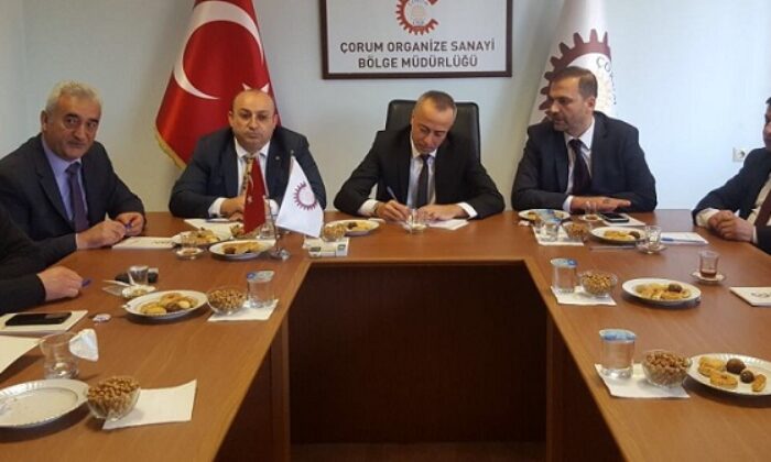 ÇORUM MHP’DEN İŞ DÜNYASINA ZİYARET