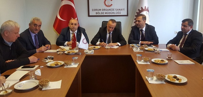 ÇORUM MHP’DEN İŞ DÜNYASINA ZİYARET