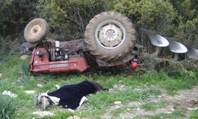 TRAKTÖR KAZASINDA HAYATINI KAYBETTİ