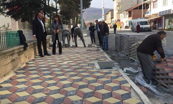 ORTAKÖY’ÜN KALDIRIMLARI RENKLENDİ