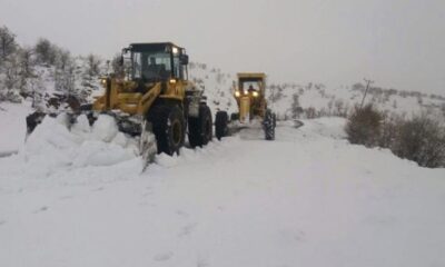 ÇORUM’DA KAPALI KÖY YOLU KALMADI