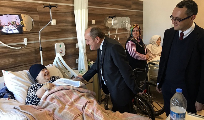 KARADAĞ HASTALARA MORAL VERDİ