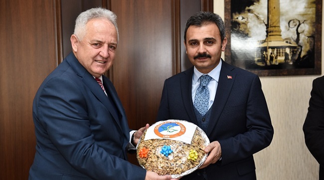 ATEŞ’TEN BAŞKAN KÜLCÜ’YE TEŞEKKÜR