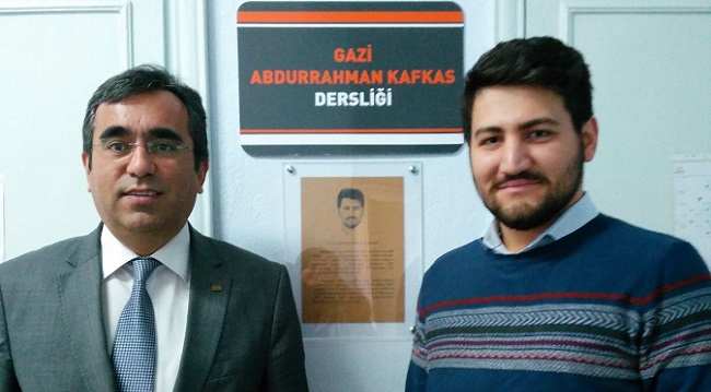 DERS GÖRDÜĞÜ SINIFA ADI VERİLDİ