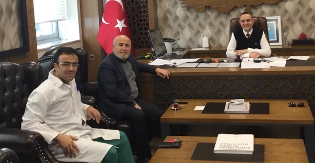 KAYA’DAN YENİ BAŞHEKİME ZİYARET