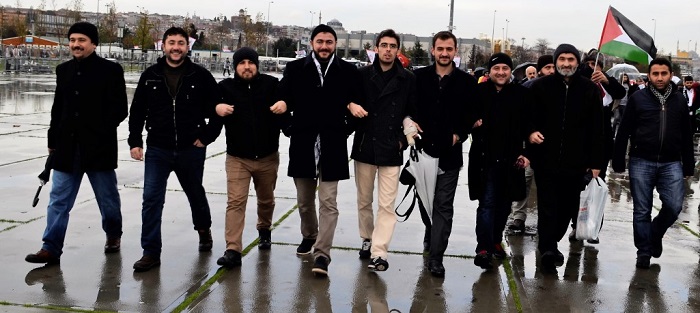 KUDÜS İSLAMINDIR MİTİNGİNE KATILIM
