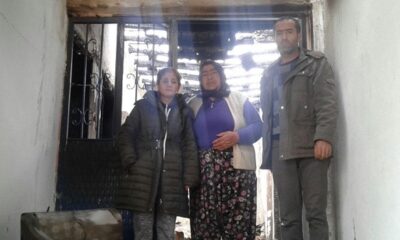 YENİ EVLİ ÇİFTİN TÜM EŞYALARI YANDI