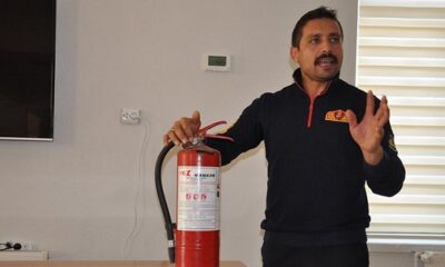 SİVİL SAVUNMA EĞİTİMİ VERİLDİ