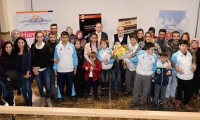 OTİZMLİ ÇOCUKLARDAN REKTÖR’E ZİYARET